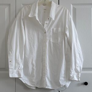 Wilfred Free Crisp White Button Down Shirt